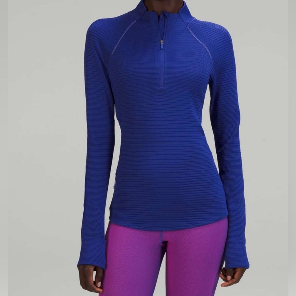 Lululemon Ventscape Half-Zip Long Sleeve Size 6